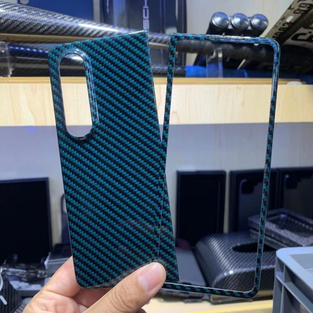 YTF-Carbon Fiber Case For Samsung Galaxy Z Fold - Premium Mobile Phone Cases from Dressmycell.com - Just $44.00! Shop now at Dressmycell.com YTF-Carbon Fiber Case For Samsung Galaxy Z Fold - Premium Mobile Phone Cases from Dressmycell.com - Just $44.00! Shop now at Dressmycell.com